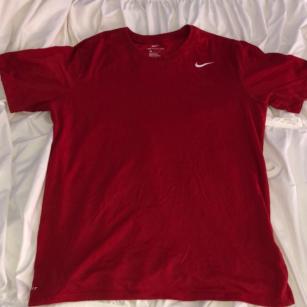 Red Nike t-shirt!